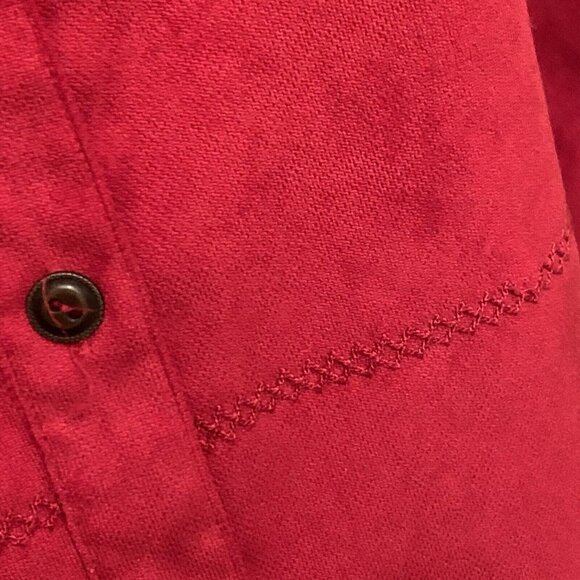 Alfred Dunner. Size 14P. Corduroy Long Sleeve Jacket/Shirt. Pockets. B85. - Picture 3 of 8